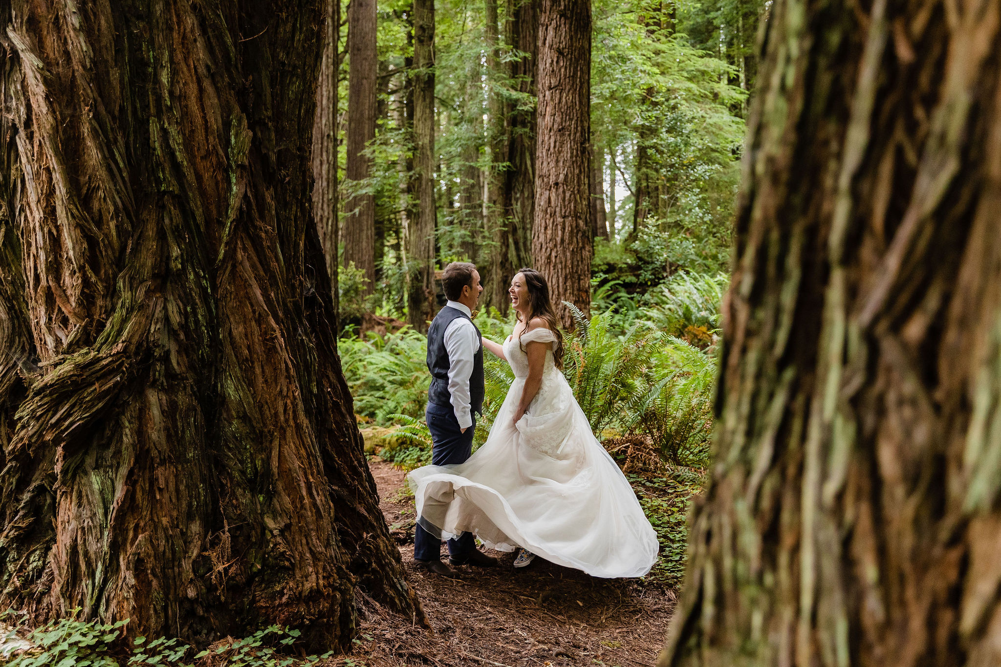 redwoods grove elopement